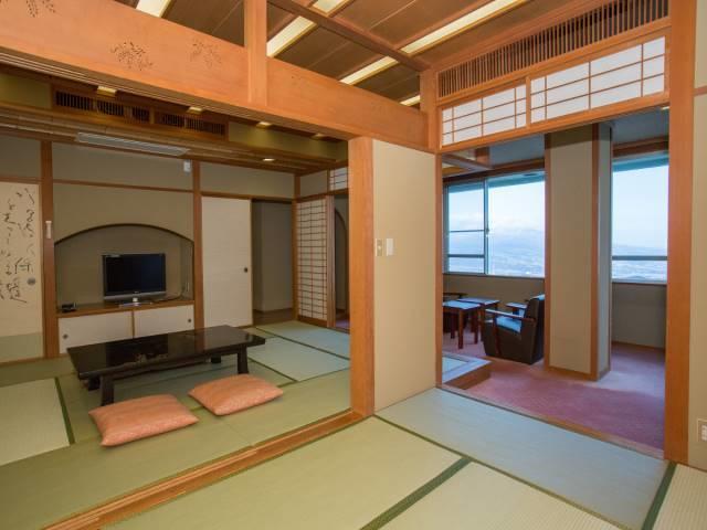 Ikaho Grand Hotel Shibukawa Bagian luar foto